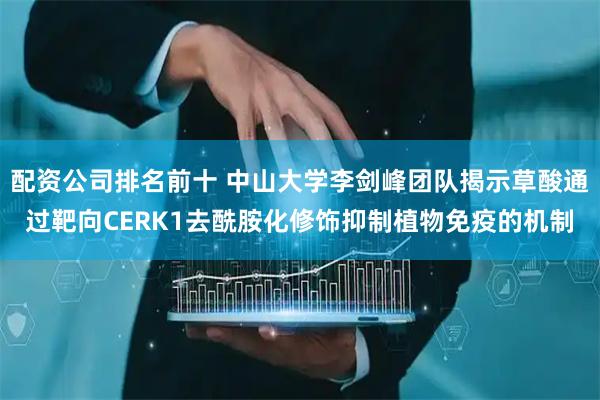 配资公司排名前十 中山大学李剑峰团队揭示草酸通过靶向CERK1去酰胺化修饰抑制植物免疫的机制